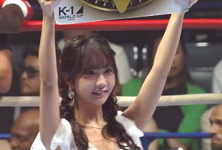 「さっきより薄着」「露出増えてる」ラウンドガール、突然の“大胆”衣装チェンジ よりセクシー路線にファンざわめき