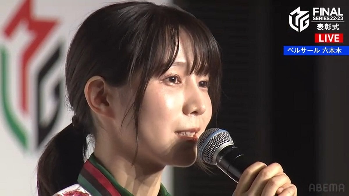 MVP・伊達朱里紗 2シーズン連続の個人タイトルも謙遜しきり「精進して
