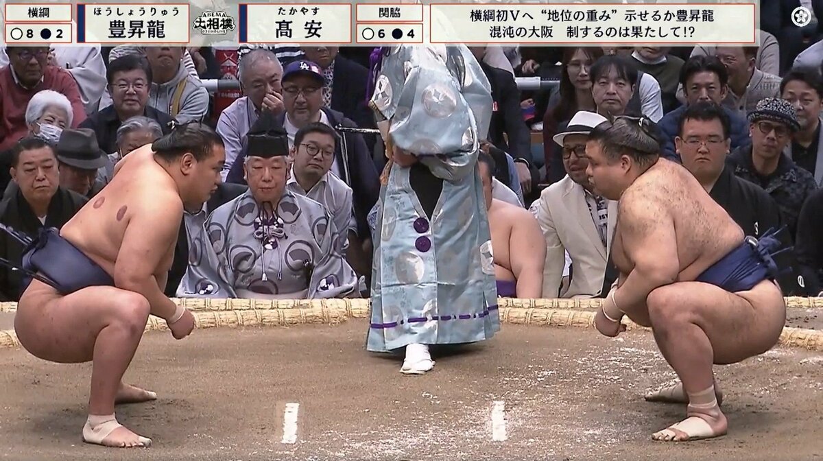 高安は“行ってもいいぞ”という感じだった。豊昇龍が…」“25秒