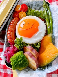 渡辺美奈代『ロコモコ風のお弁当』