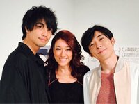 LiLiCo、斎藤工＆高橋一生と3ショット「いや～ハンサムなふたり」