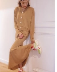 山田優『ニットのセットアップって 女っぽくていいよね❤️』