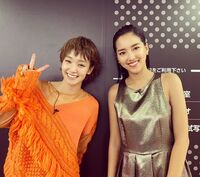 “テラハ”春花、剛力彩芽と笑顔の2ショット「久々に彩芽ちゃんに会った」