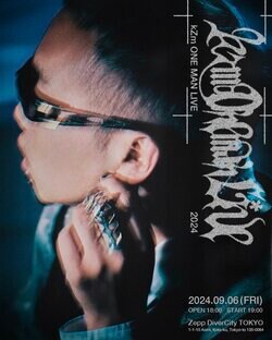 kZm、Zepp DiverCityでのワンマンライブが決定。