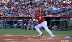 大谷翔平の奇策に相手捕手が“ポカン顔” 「一体、何が起こったんだ？」思わず見せた珍リアクションの決定的瞬間