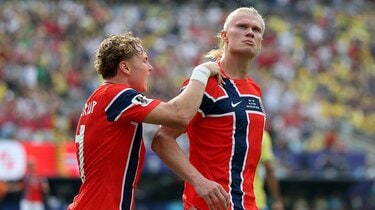 ノルウェーがブラジルを下して初のベスト8！怪物ハーランドが2得点で