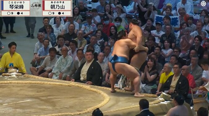 朝乃山を“一気”に…琴栄峰、激勝直後の振る舞いが話題「礼儀正しいよね」「四股だけじゃない」ファン感嘆 3枚目