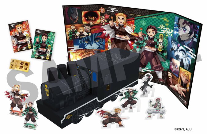 【写真・画像】劇場版『鬼滅の刃 無限列車編』と銀だこがコラボ！ufotable描き下ろし炭治郎&煉獄の等身イラストが登場　4枚目