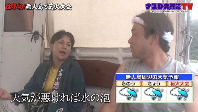 ナスDの世界初「無人島花火大会」に密着！ 2020年に花火を見られなかった全ての人へ 7枚目