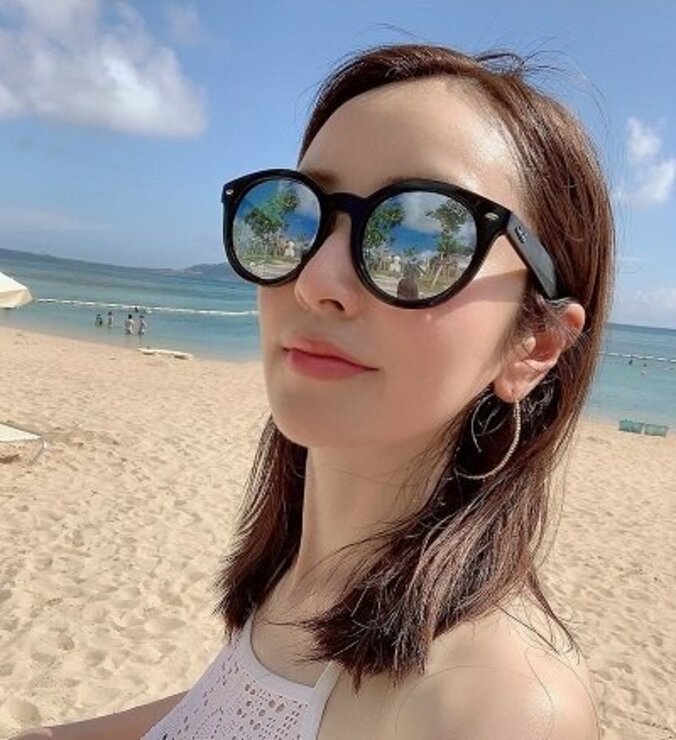 矢田亜希子、家族旅行で沖縄の離島を満喫「流れ星は何度見たことか」 1枚目