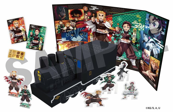 【写真・画像】劇場版『鬼滅の刃 無限列車編』と銀だこがコラボ！ufotable描き下ろし炭治郎&煉獄の等身イラストが登場　4枚目