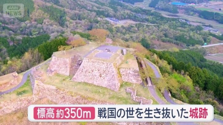 戦国の世を生き抜いた城跡