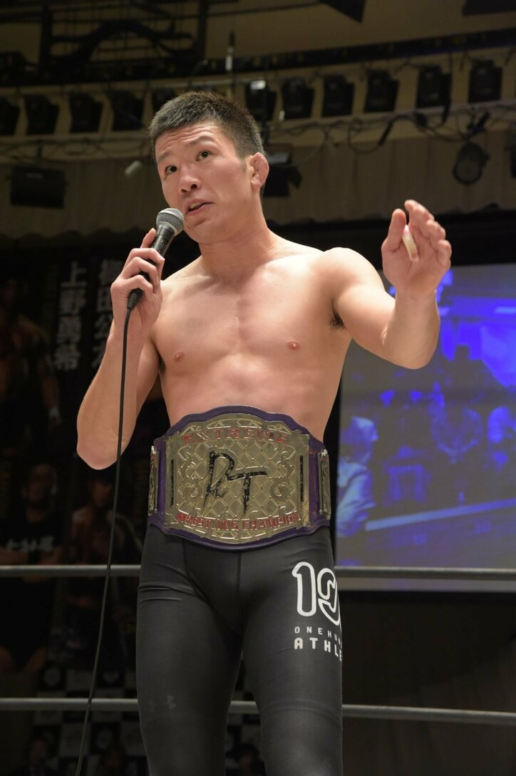 「お互いのプライドがルール」青木真也vsHARASHIMA、DDT両国でベルトをかけ再び！