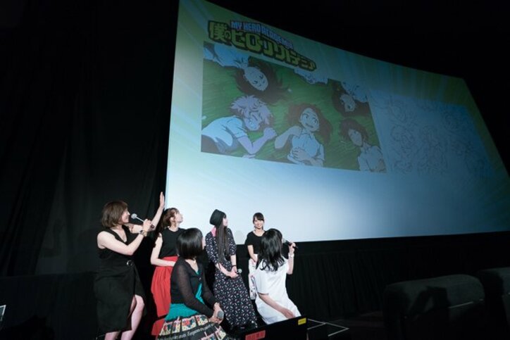 TVアニメ『僕のヒーローアカデミア』ヒーロー科1-A女子・佐倉綾音、悠木碧、井上麻里奈、喜多村英梨、真堂圭、名塚佳織が集結！【SPトークショーレポート】