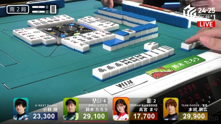 ほとんど緑一色