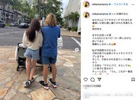 「子供の前でも全然イチャイチャラブラブします」宮崎麗果、夫・黒木啓司さんとの夫婦ショットを公開