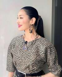 AHN MIKA『秋の全身豹柄コーデ！！』