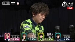 指先に伝わる好感触 一発ツモを確信したトップ雀士の“くるりんツモ”が見た目に気持ちいい／麻雀・Mリーグ