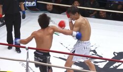 これはえぐい…カウンターの“ジャブ”で衝撃KO 「交通事故みたいだ」元ボクシング日本王者も驚き