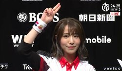 麻雀の化身・伊達朱里紗、描いた逆転ルートを見事完遂！気迫みなぎる勝利の三色同順「踏ん張れて良かった」／麻雀・Mリーグ