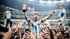W杯優勝のメッシ、いいね数がスポーツ史上1位に！ロナウドとの“合作”超え