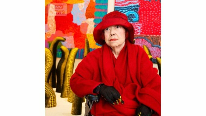 Photo by Yusuke Miyazaki（C）YAYOI KUSAMA　草間彌生美術館の公式インスタグラムから