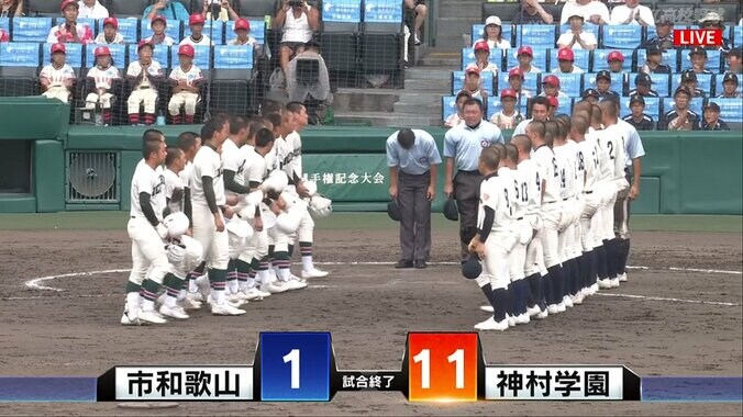 神村学園・左のエース黒木陽琉が2回途中から8回1失点の好投！打線は7安打10得点で6年ぶりの3回戦進出 1枚目