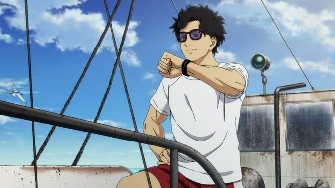 [Photos/Images] Experiencing the Blue Sky and Beautiful Sea for the First Time... Anime 