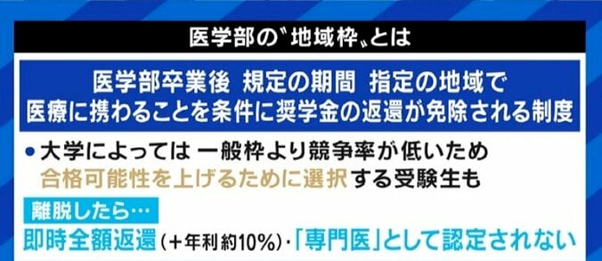 「結婚したくても離れられない」「体調が回復するまで待ってもらえないか」研修医たちが苦しむ奨学制度“地域枠” 1枚目