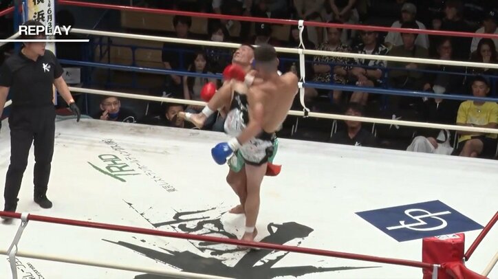 「ダウン→即、立ち上がる→脱力して再びダウン」不器用な敗戦に「嫌いじゃない」エール殺到