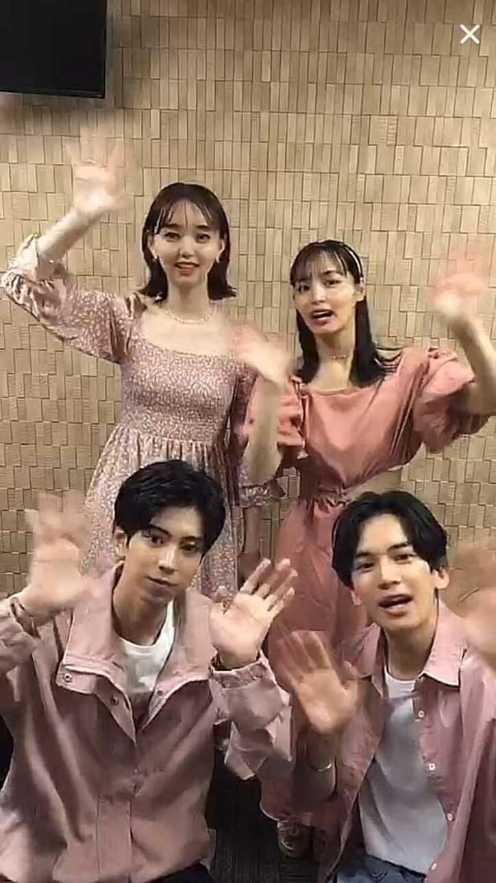 『ドラ恋』シーズンの垣根を越えた仲の良さ伝わるTikTokライブに反響