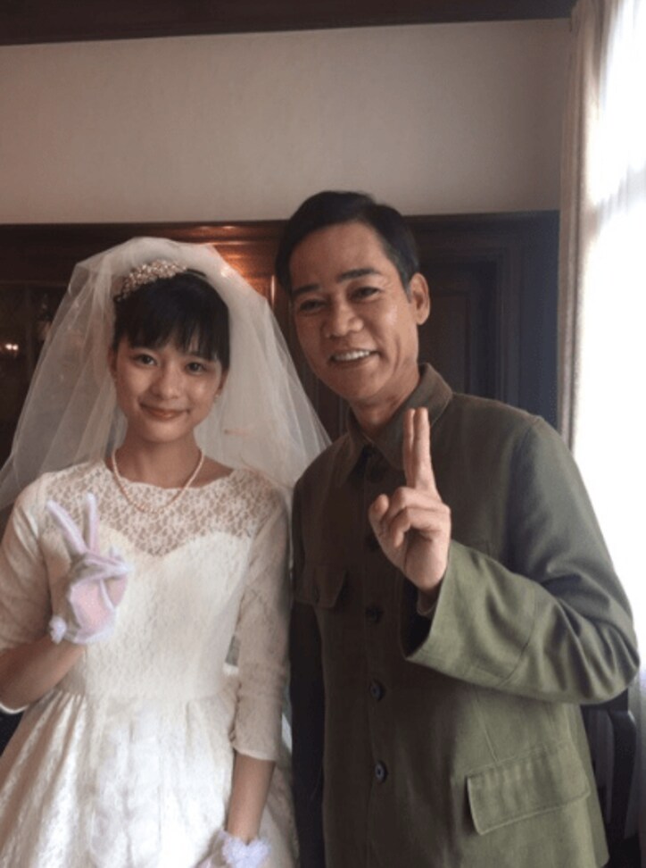 芳根京子 人生初のウエディングドレス姿をブログに公開 「正に、べっぴんさん」の声