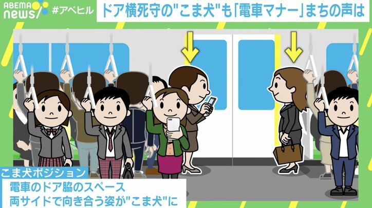 【写真・画像】電車の「乗れないアピール」「こま犬ポジション」が物議 何が迷惑? どう動くのが正解? 3枚目