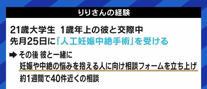「結婚していなければ“同意書”は不要なんだと知ってほしい」女性側に重い負担、悲劇を生む日本の妊娠中絶の矛盾