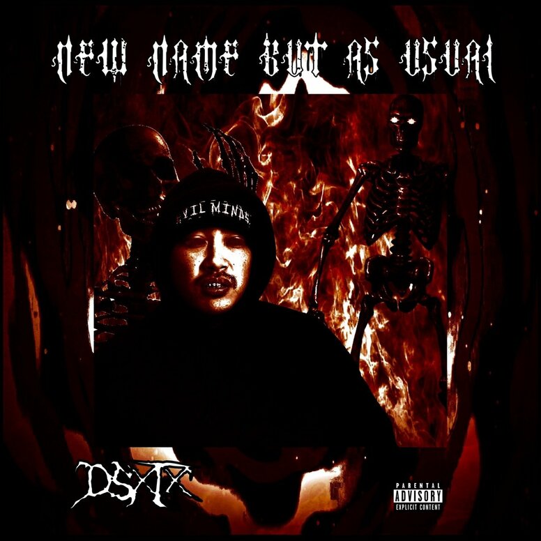 東京を拠点に活動するラッパーD-SETOがDSXTXに改名！新たな名義での初作品「NEW NAME BUT AS USUAL」をリリース！！