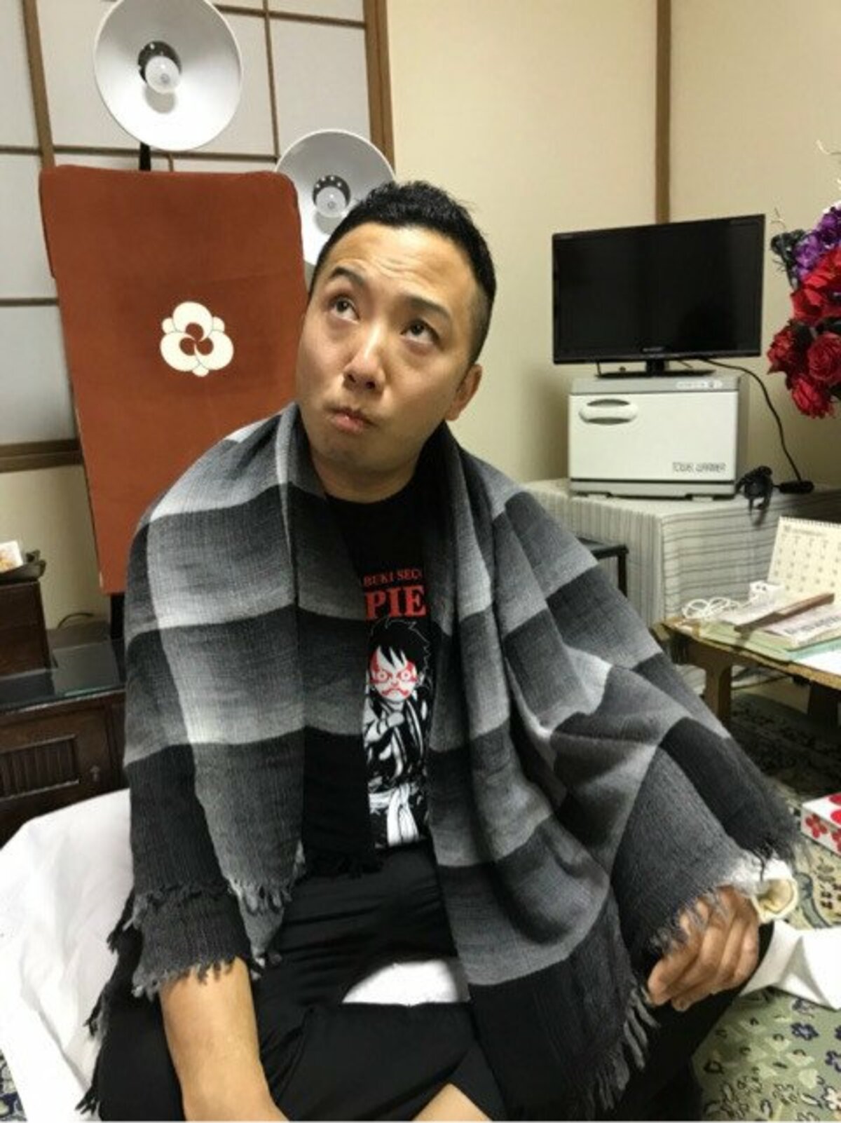 二代目　市川猿之助　「男の助」かお 百年ﾆｭｰｽ】1920(大正9)10月25日(月) 二代目市川猿之助(初代市川猿翁)が