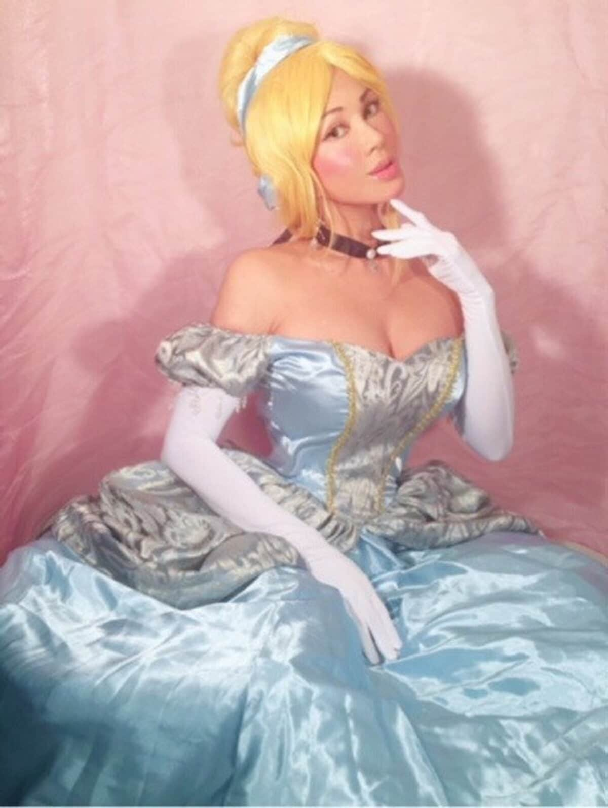 激安商品 コスプレ ドレス その他 シンデレラ コスプレ 叶姉妹着用