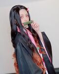 えなこ、アニメ「鬼滅の刃」禰豆子のコスプレ姿を披露 ファン「銀河一のコスプレイヤー!」