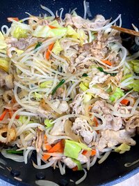 北斗晶『次男の焼きそば』