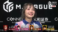 苦悩の3カ月半に終止符 岡田紗佳“十三度目の正直”で涙の今期初トップ！／麻雀・Mリーグ
