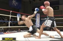 派手に“1回転”する衝撃KO レフェリーの判断に「止めて正解」識者も納得