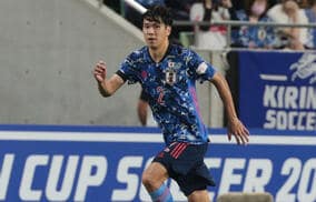 「綺麗な崩し」日本代表DF山根、ガーナ戦の先制点が鮮やか過ぎる!「同じ絵を画いてくれた久保、堂安にも感謝」