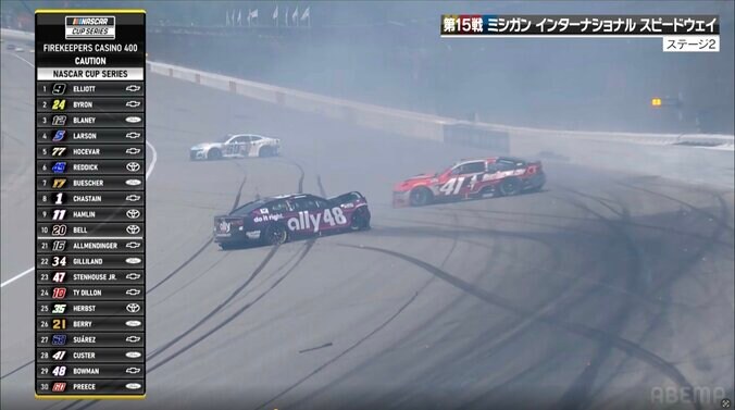 リスタートしてすぐの多重クラッシュ