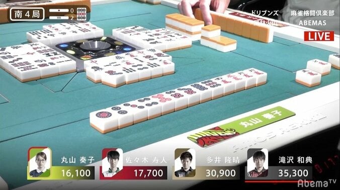 シンデレラ誕生！丸山奏子、デビュー戦で劇的トップ オーラス倍満ツモで大逆転／麻雀・Mリーグ 2枚目