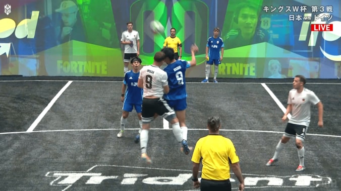 「頭にヘッドバッドすな！」日本代表MFに出血アクシデント…「めちゃくちゃ痛そう」「大丈夫か？」ファンが怒り＆心配【キングスW杯】 3枚目