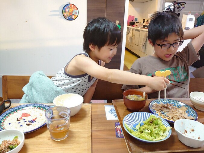  山田花子、次男が珍しくよく食べた料理「足りなかったみたい…」  1枚目