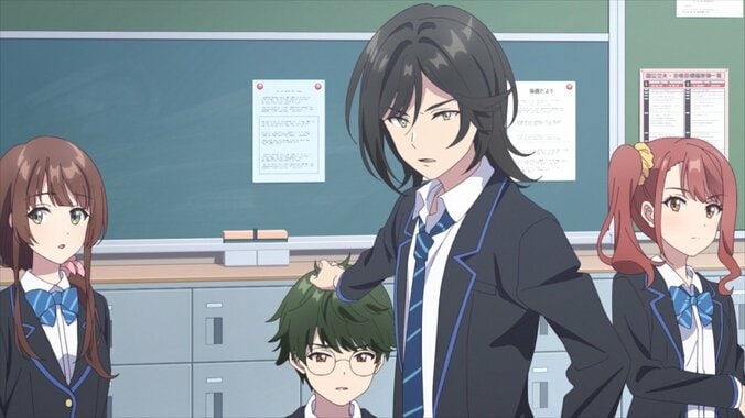[Photos/Images] If You Lose, You Answer Questions!? Haru (CV. Rumi Ōkubo) Challenges Saku to a 1-on-1! Anime 