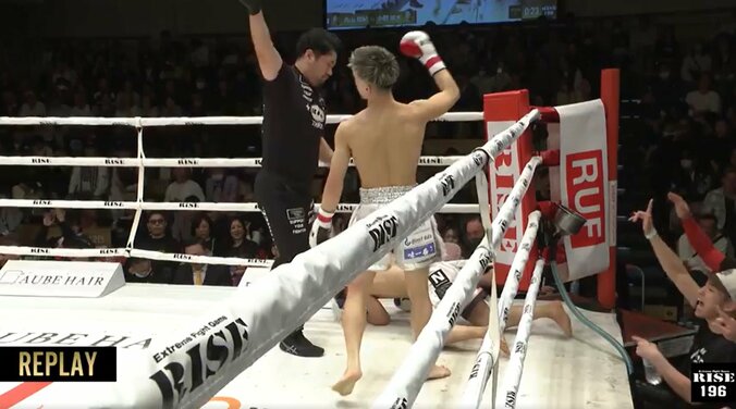 「この子ヤバすぎる」あまりにも強すぎる高校1年生が衝撃KO 「期待の新星登場」ファン驚嘆 3枚目