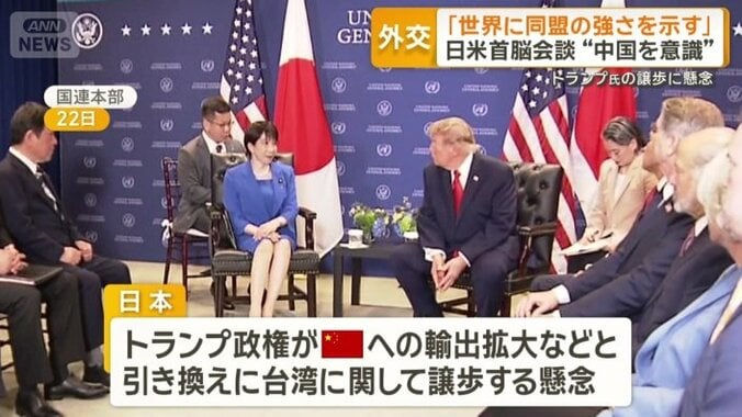 「日米同盟の強さを示す」発言背景は