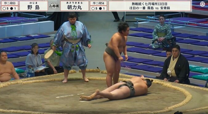 164cm・98kg、19歳“異色の小兵力士”に衝撃「あの体勢からよく…」「すごい」体格差覆す“捻り手”に驚きの声 3枚目